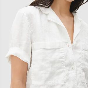 Linen Workwear Shirt - Everlane - White